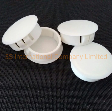 White Nylon Round Plastic Plugs for Furniture 2