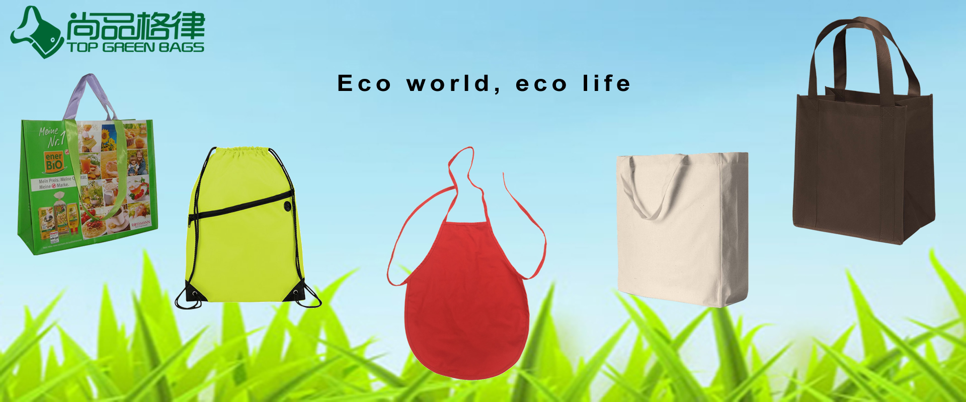 eco bags & aprons