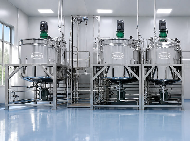 Stainless Steel Mixing Tanks Cuves de mélange en acier inoxydable