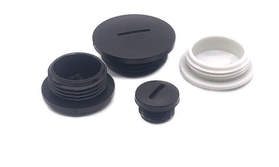 Round Plastic Plug Male Thread (YZF-FU009)