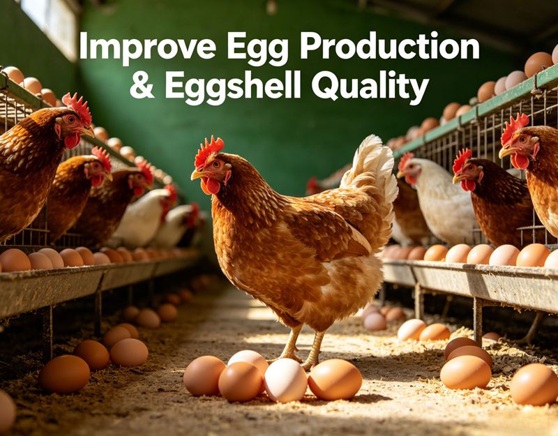 Large-scale egg-laying hen houses Gallineros ponedores de huevos a gran escala