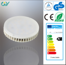 低功率花费了Gx53 7W CE$RoHS LED Downlight