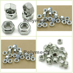 Inch/American Zinc Plated Carbon Steel Hex Nut