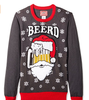 PK1821HX Men's Beerd Ugly Christmas Sweater