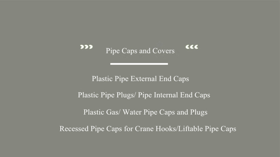 pipe caps and covers