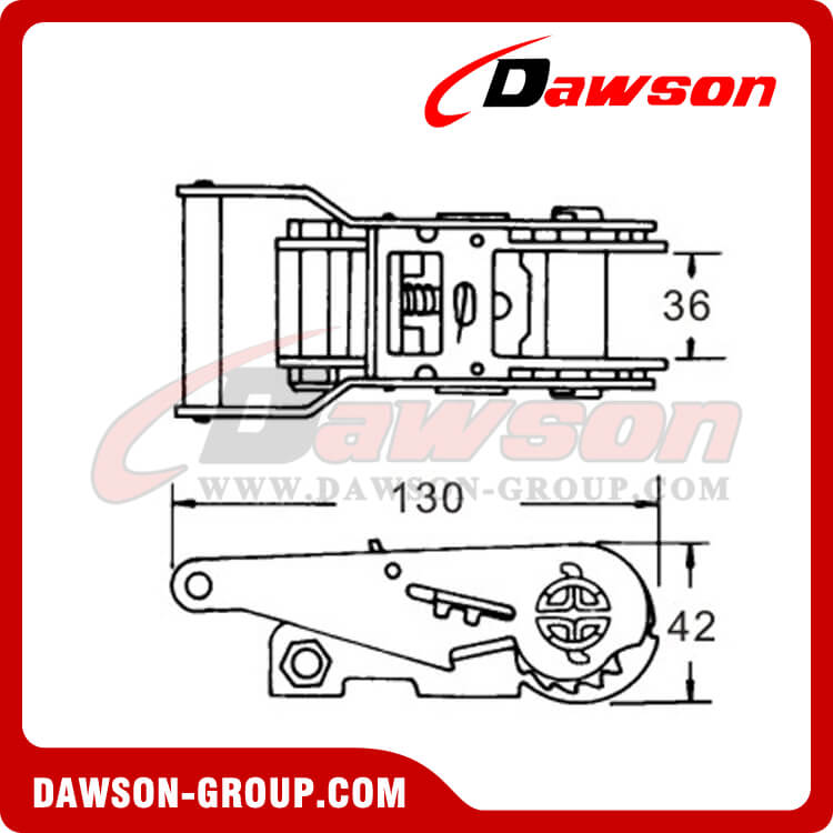 DSRB35204 ラチェット バックル - 中国メーカー サプライヤー (1)