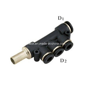 Pkj Plug-in Reducer Triple Branch Air Fitting
