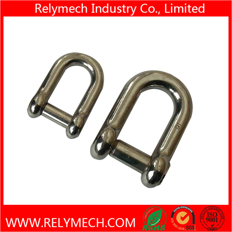 Stainless Steel D Type Shackle, Anchor Shackle for Chain Connecting