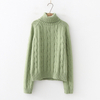 2019SS ladies wool cashmere sweater knitted turtleneck jumpers sweater for women