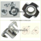 Zinc Plated Carbon Steel T Nuts/Tee Nut/Four Prongs/Claws Nut