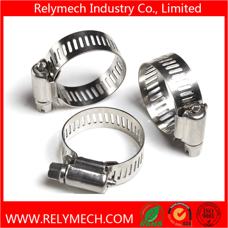 Stainless Steel American Type Hose Clamp