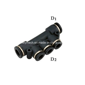 Pkg Union Branch Reducer Pneumatic Fittings for Pipe Connection