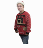 Unisex ugly christmas sweater plus size pullover sweater