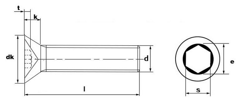 stainless-steel-countersunk-hex-socket-bolt-m2-m20