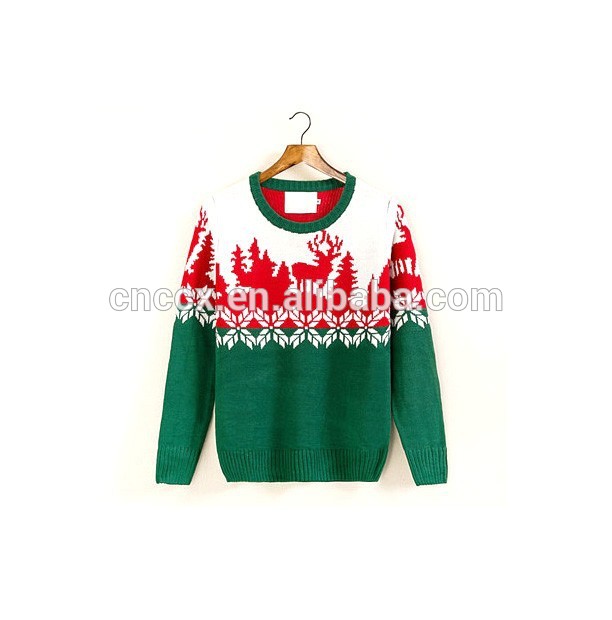 15CS0025 2017 Man winter casual thick christmas sweater