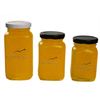 Square Glass Honey Containers