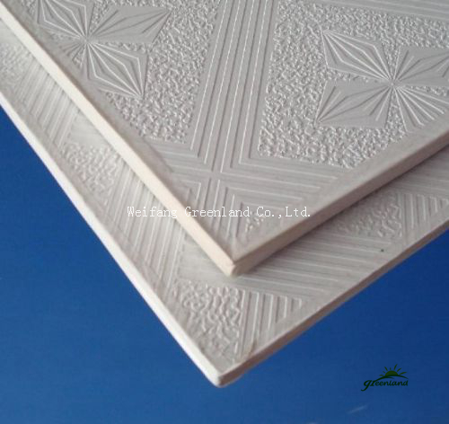 Vinyl gypsum Ceiling Tile