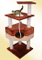 Pink 52" Cat Tree House Cando Furniture Scratcher Post Toy