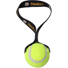 Tennis Ball on Strap Dog Toy