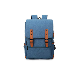 cotton canvas travel backpack mens