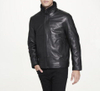 P18E025BW Latest fashion hot sale custom leather jacket for man autumn winter