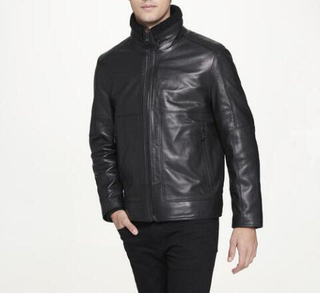 P18E025BW Latest fashion hot sale custom leather jacket for man autumn winter