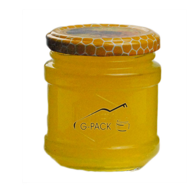 Logo Embossed Glass Jars with Lids