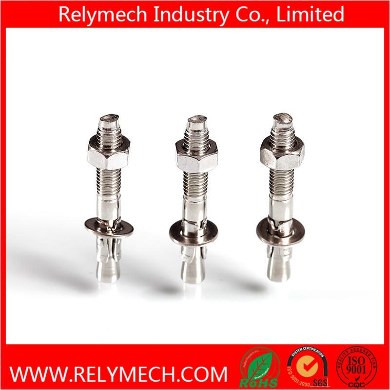 Stainless Steel Wedge Anchor Through Anchor Expansion Anchor