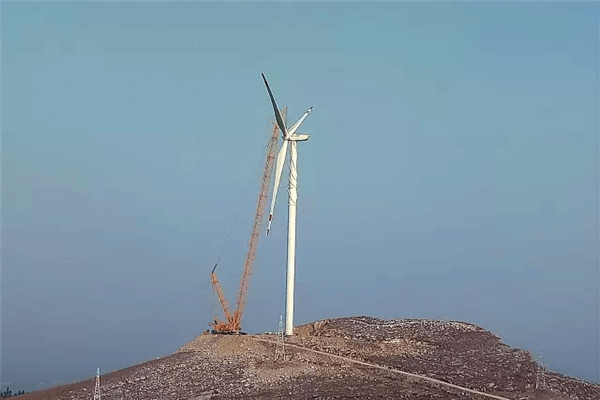 XCMG crawler crane working for wind electric construction