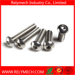 Stainless Steel Pan Head Round Head Hex Socket Bolt M2-M16