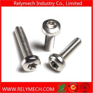 Plum Flower Head Pan Head Machine Screw in Stainless Steel 304