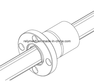 Lbf Medium Load Ball Spline/Linear Motion Spline/Linear Ball Spline with Flange