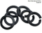 Stainless Steel 201/304/316/Zinc Plated/Black Oxide Spring Washer
