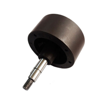 Plastic magnetic rotor and injection ferrite rings 
