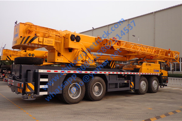 Customer order XCMG 70t truck crane