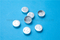 20mm Aluminum tear off cap with arrow