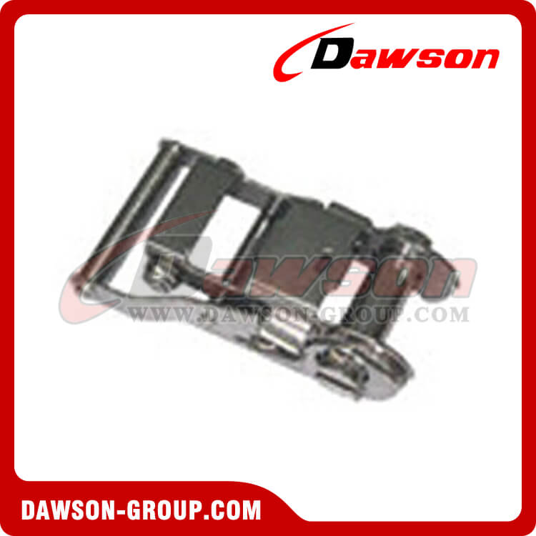 RBS38B Stainless Steel AISI 304 Ratchet Buckle38MM Stainless Steel Ratcheting Buckles, Ratchet Buckle - Dawson Group Ltd. - China manufacturer, Supplier, Factory RBS38B Hebilla de trinquete de acero inoxidable AISI 304Hebillas de trinquete de acero inoxidable de 38MM, Hebilla de trinquete - Dawson Group Ltd. - Fabricante, proveedor, fábrica de China