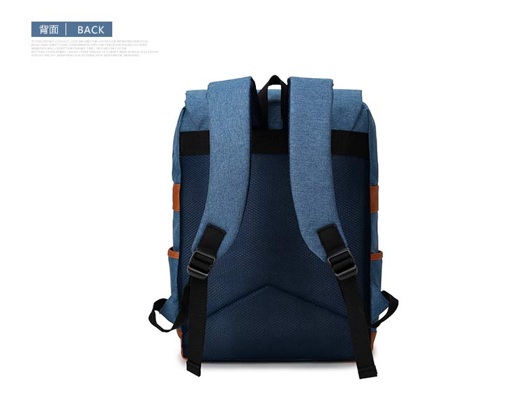 cotton canvas travel backpack mens (2)