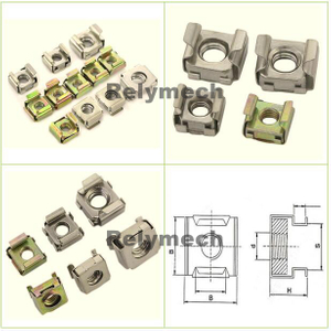 Stainless Steel/Carbon Steel Square Cage Nut