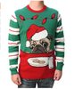 PK1861HX Ugly Christmas Sweater Light Up Pullover