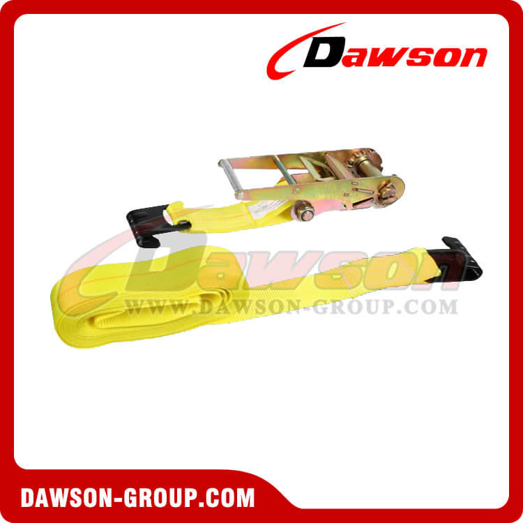 フラット フック付き 3 ''X30' ラチェット ストラップ - 中国メーカー サプライヤー - Dawson Group