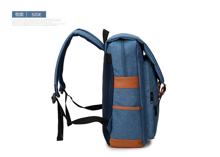 cotton canvas travel backpack mens (1)