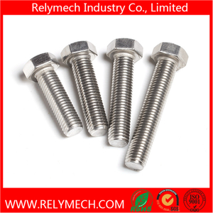 DIN933 Stainless Steel Hex Head Bolt Machine Screw M5-M33