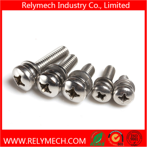Phillips Pan Head Combination Screw/ Sem Screw/ Screw Nut Washer in Stainless Steel 304