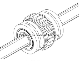 Lbgt Ball Spline/Linear Motion Spline/Linear Ball Spline with Gear Teeth/Thrust Washer