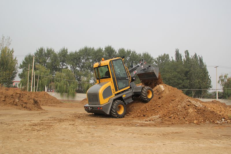 wheel loader zl08 with CE approved 
