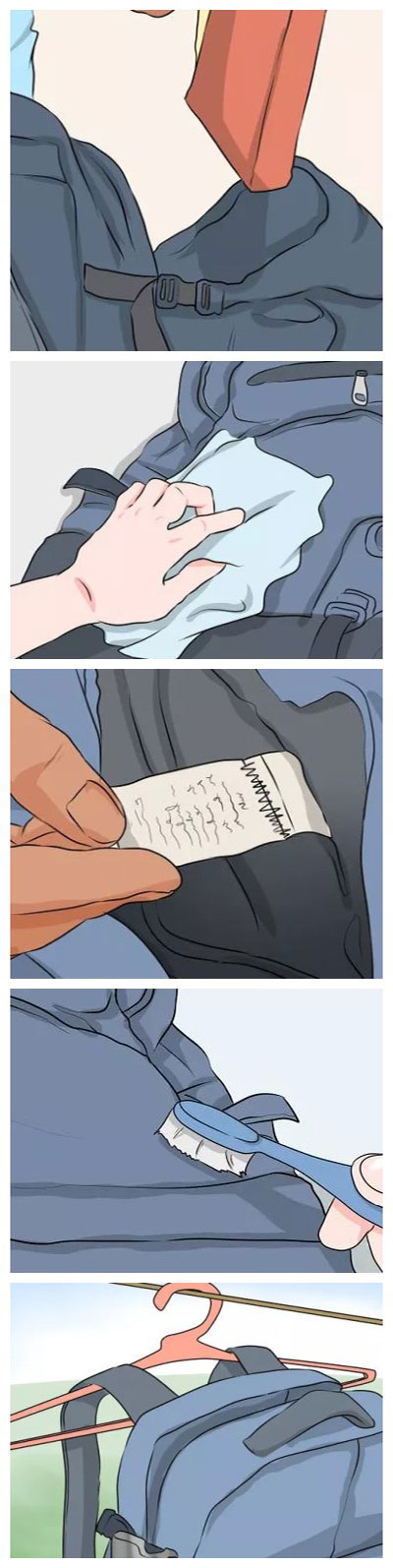 How to wash a toddler travel backpack