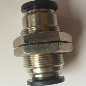 Bulkhead Union Pneumatic Fitting for Tube (PM04-16)