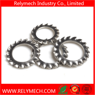 Stainless Steel DIN6798A Serrated Lock Washer with External Teeth
