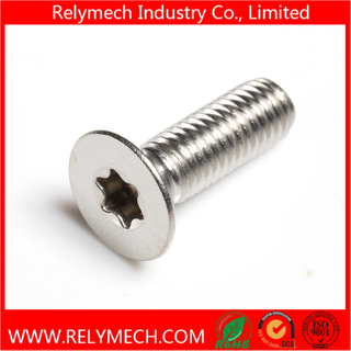 Countersunk Plum Flower Head Machine Screw in Stainless Steel 304